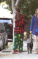 PARIS JACKSON and Gabriel Glenn Out with Their Dog in Los Angeles 04/10/2019