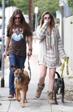 PARIS JACKSON and Gabriel Glenn Out with Their Dog in Los Angeles 04/11/2019