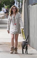 PARIS JACKSON and Gabriel Glenn Out with Their Dog in Los Angeles 04/11/2019