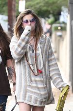 PARIS JACKSON and Gabriel Glenn Out with Their Dog in Los Angeles 04/11/2019