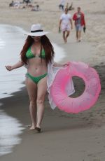 PHOEBE PRICE in Bikini at a Beach in Malibu 04/29/2019