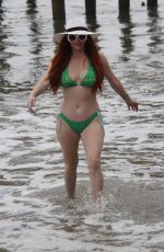 PHOEBE PRICE in Bikini at a Beach in Malibu 04/29/2019