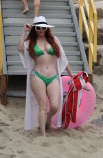 PHOEBE PRICE in Bikini at a Beach in Malibu 04/29/2019