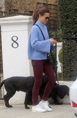 PIPPA MIDDLETON Out with Her Dogs in London 03/29/2019