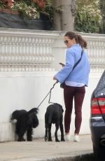 PIPPA MIDDLETON Out with Her Dogs in London 03/29/2019