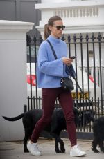 PIPPA MIDDLETON Out with Her Dogs in London 03/29/2019