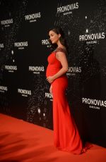 Pregnant AMY JACKSON at Pronovias Fashion Show in Barcelona 04/26/2019