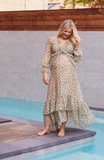 Pregnant CLAIRE HOLT in Mini Magazine, Spring 2019