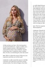 Pregnant CLAIRE HOLT in Mini Magazine, Spring 2019