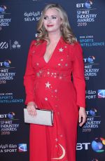 Pregnant HAYLEY MCQUEEN at BT Sport Industry Awards 2019 in London 04/25/2019