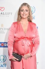 Pregnant HAYLEY MCQUEEN at Global Gift Initiative Dinner in London 04/08/2019