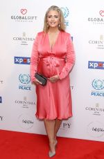 Pregnant HAYLEY MCQUEEN at Global Gift Initiative Dinner in London 04/08/2019