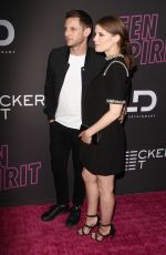Pregnant KATE MARA at Teen Spirit SpecialScreening in Los Angeles 04/02/2019