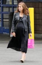 Pregnant KATE MARA Heading to a Birthday Party in Los Angeles 04/28/2019