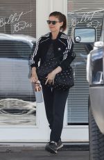 Pregnant KATE MARA Leaves a Gym in West Hollywood 04/02/2019