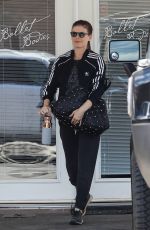 Pregnant KATE MARA Leaves a Gym in West Hollywood 04/02/2019
