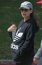 Pregnant KATE MARA Out and About in Los Angeles 04/04/2019