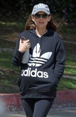Pregnant KATE MARA Out and About in Los Angeles 04/04/2019