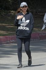 Pregnant KATE MARA Out and About in Los Angeles 04/04/2019