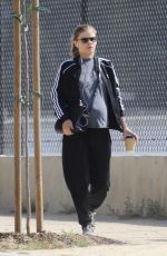 Pregnant KATE MARA Out and About in Los Angeles 04/11/2019