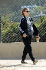 Pregnant KATE MARA Out and About in Los Angeles 04/11/2019