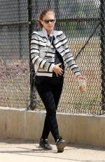 Pregnant KATE MARA Out and About in Los Angeles 04/15/2019