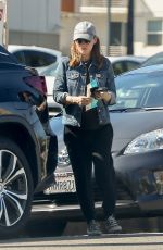 Pregnant KATE MARA Out in Los Angeles 04/10/2019