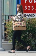 Pregnant KATE MARA Out Shopping in Los Angeles 04/15/2019