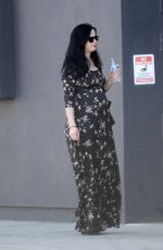 Pregnant KRYSTEN RITTER Out for Lunch in Los Angeles 04/13/2019
