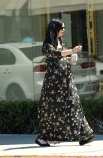 Pregnant KRYSTEN RITTER Out for Lunch in Los Angeles 04/13/2019