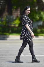 Pregnant KRYSTEN RITTER Out Shopping in Los Angeles 04/23/2019