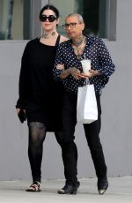 Pregnant KT VON D Out in West Hollywood 04/29/2019