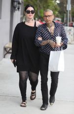 Pregnant KT VON D Out in West Hollywood 04/29/2019