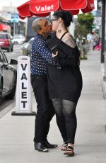 Pregnant KT VON D Out in West Hollywood 04/29/2019