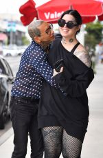 Pregnant KT VON D Out in West Hollywood 04/29/2019