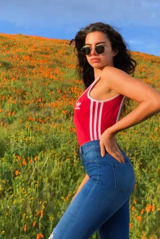 PRISCILLA HUGGINS ORTIZ on the Set of a Photoshoot, April 2019