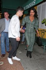 PRIYANKA CHOPRA and Nick Jonas & at Dan Tana