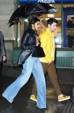 PRIYANKA CHOPRA and Nick Jonas at Mr Chow in New York 04/05/2019