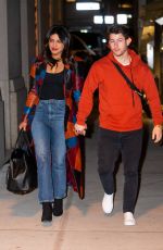 PRIYANKA CHOPRA and Nick Jonas Out in New York 04/04/2019