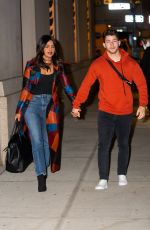 PRIYANKA CHOPRA and Nick Jonas Out in New York 04/04/2019