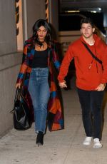 PRIYANKA CHOPRA and Nick Jonas Out in New York 04/04/2019