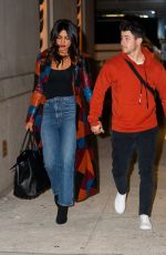 PRIYANKA CHOPRA and Nick Jonas Out in New York 04/04/2019