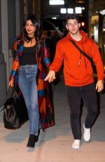 PRIYANKA CHOPRA and Nick Jonas Out in New York 04/04/2019