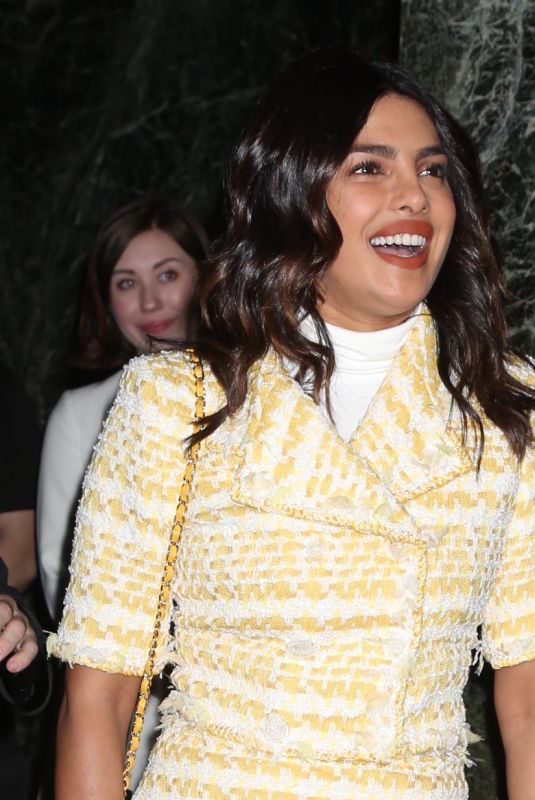 PRIYANKA CHOPRA at Burn This Opening Night Play in New York 04/15/2019