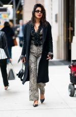 PRIYANKA CHOPRA Out and About in New York 04/12/2019