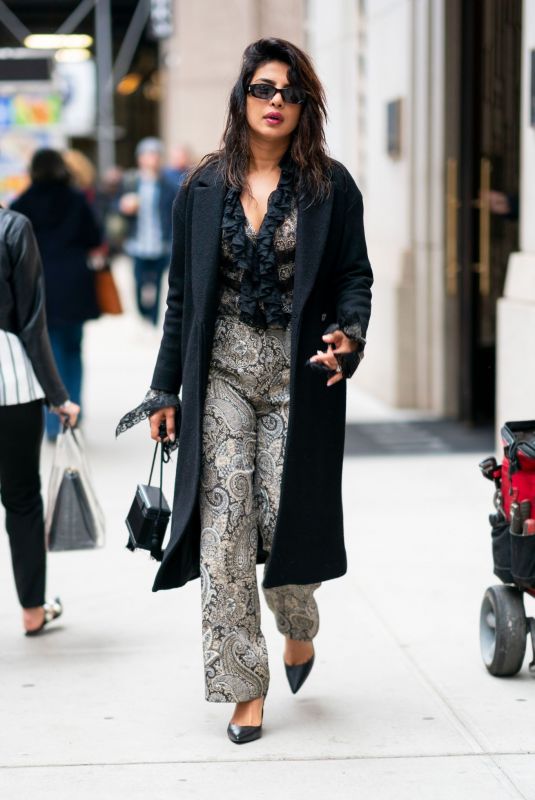 PRIYANKA CHOPRA Out and About in New York 04/12/2019