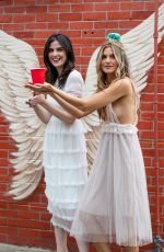 RACHEL and ANNALYNNE MCCORD at McCord List Coachella Roadtrip Photoshoot 04/11/2019