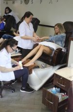 RACHEL MCCORD at a Manicure Salon in Beverly Hills 04/19/2019
