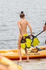 RACHEL MCCORD in Bikini Kayaking in Marina Del Rey 04/20/2019