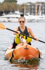 RACHEL MCCORD in Bikini Kayaking in Marina Del Rey 04/20/2019